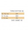 обувная тумба ОРИОН - 3